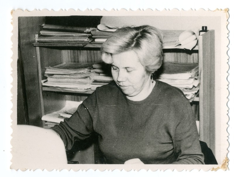 Foto. Vanemökonomist R.Kikkas