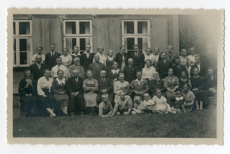 Foto. Ernst ja Liisa Tomingase pulmaaastapäev