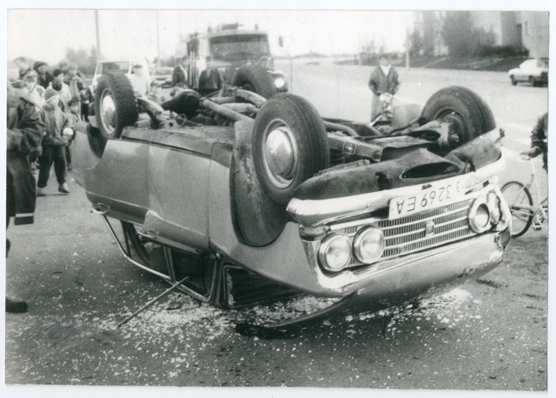 Foto. Liiklusõnnetus