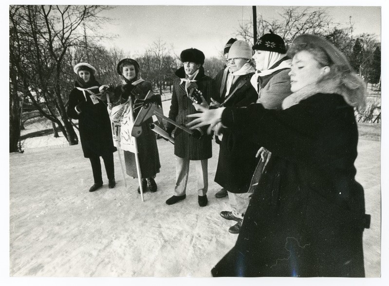 Foto. Näärid Pärnus