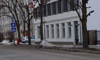 Rakvere I Keskkooli segakoor Rakvere laulupäeva rongkäigus rephoto