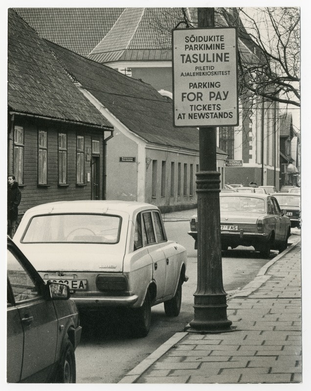 Foto. Tasulise parkimise ala