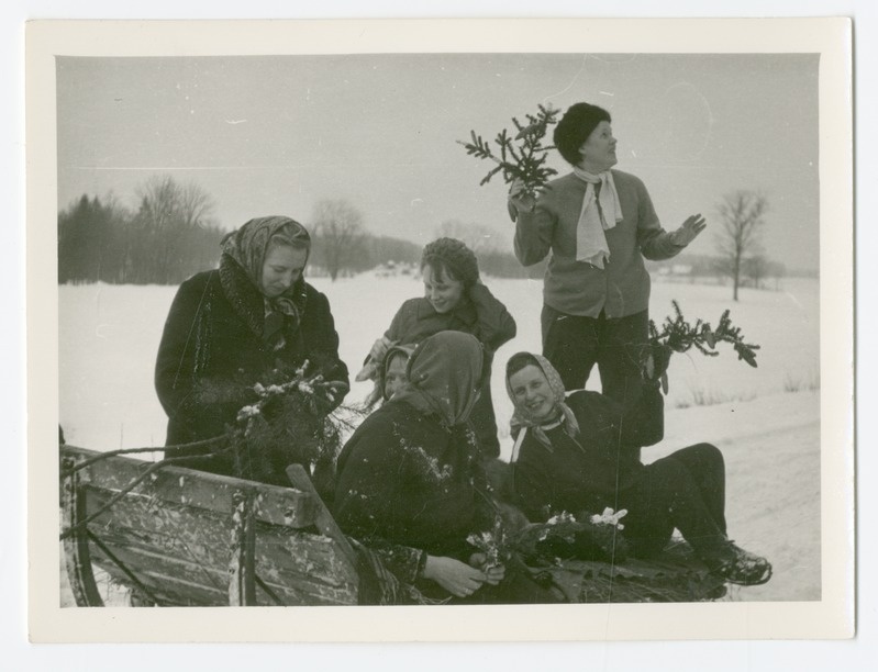 Foto. Pärnu Maaparandusvalitsuse kollektiivi vastlad