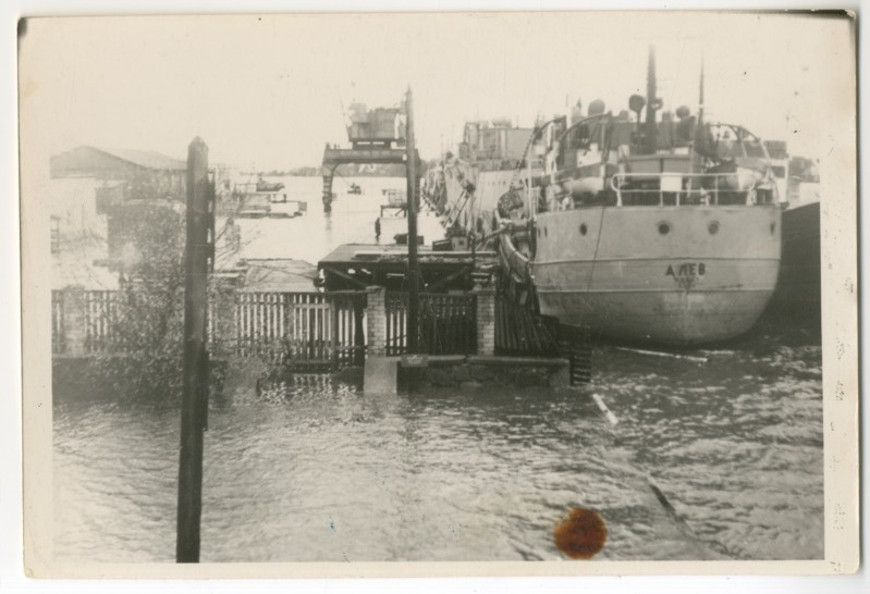 Foto. Üleujutus Pärnus 1967. aastal