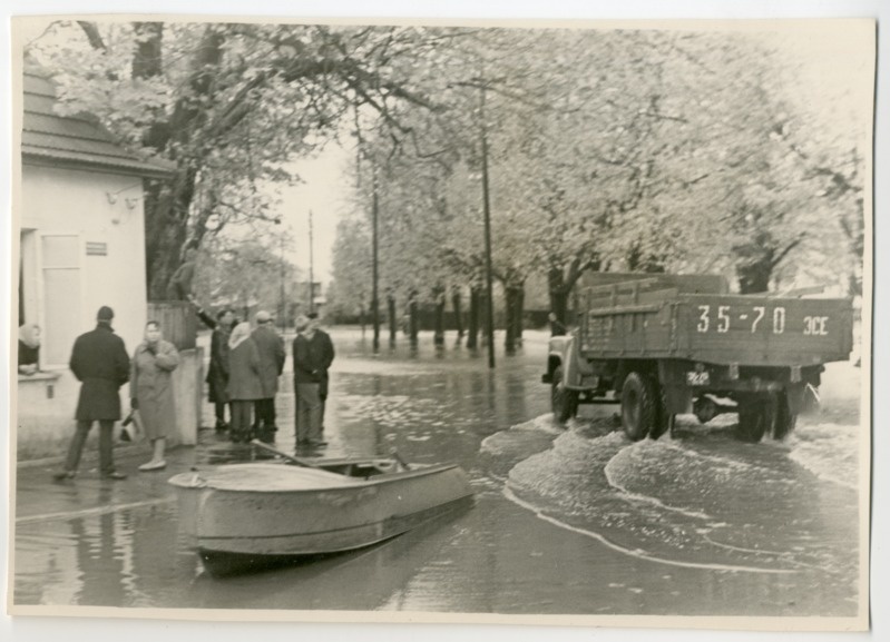 Foto. Üleujutus Pärnus