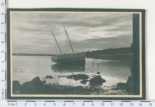 Laevavrakk Eestimaa rannas 1911