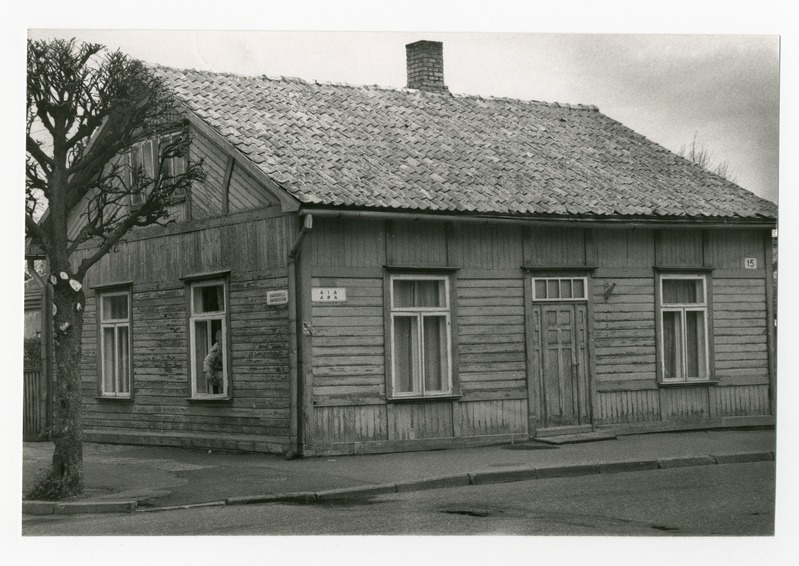 Foto. Hoone Aia 15 Pärnus