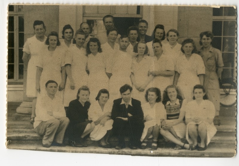 Foto. Pärnu Mudaravila personal 1946. aastal