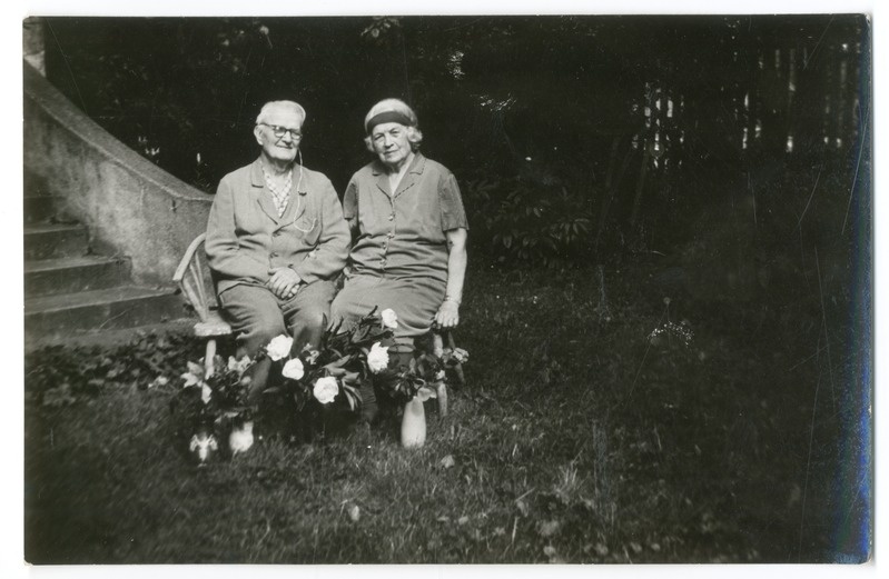 Foto. Heinrich ja Helmi Meri