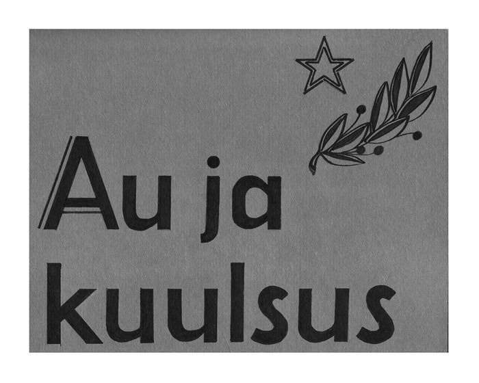 Album. Sõpruse kolhoosi sõjaveteranid "Au ja kuulsus"