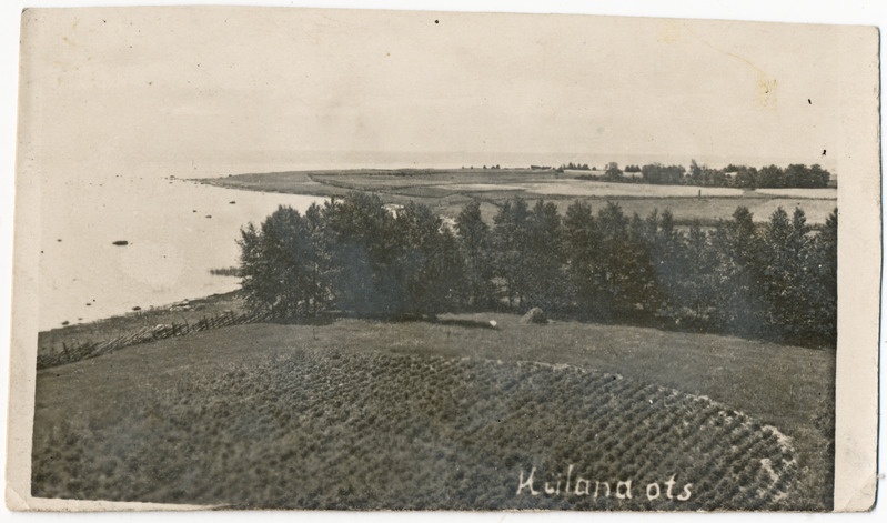 Vaade rannale (Külana ots Kiduspel) ca 1950