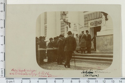 Riigivolikogu valimised 6. apr. 1906 Tartu Ülikoolis  duplicate photo