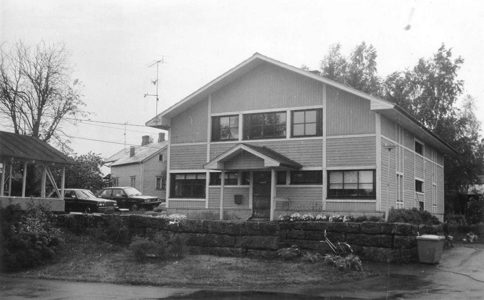 Ajalehe "Kaakonkulma" toimetuse hoone Soomes Virojoel