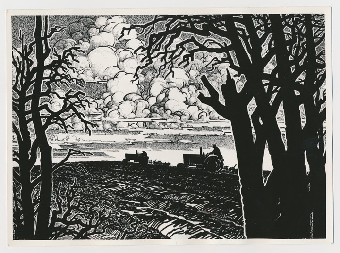 Foto: P. Kammi tööst  "Uudismaa"