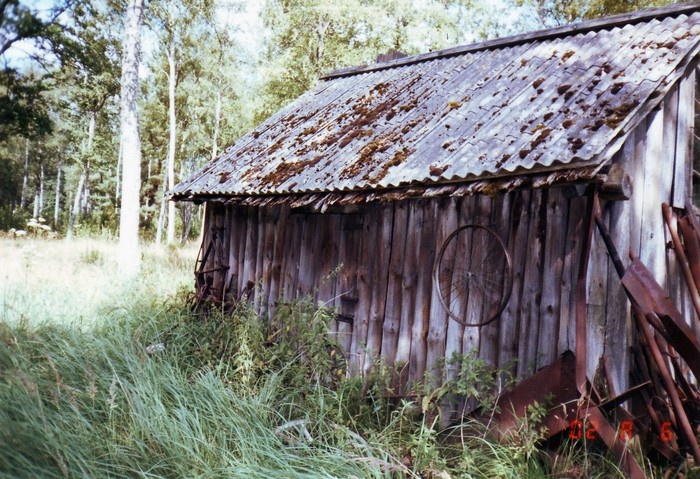 Viilupi küla Nurga talu sepikoja külgvaade