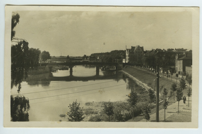 Emajõgi ja Kalda t. Tartu, 1925-1935. Foto O. Haidak.