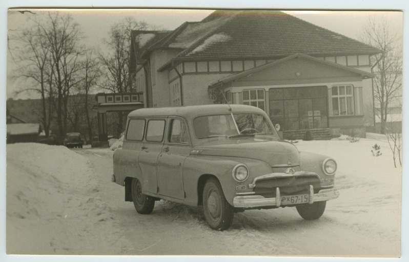 Foto, Tartu Autode Remondi Katsetehas, ülemuse auto.