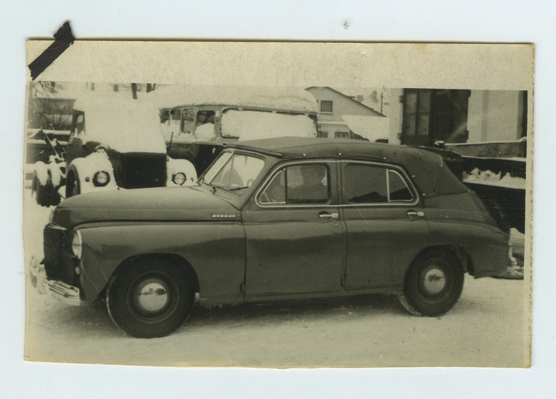Foto, Tartu Autode Remondi Katsetehas, töökeskkond 1955.