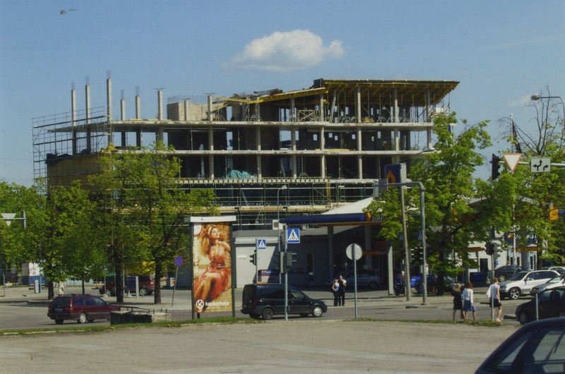 Foto, Tartu vaade,  Luminori kontori ehitus. 2008