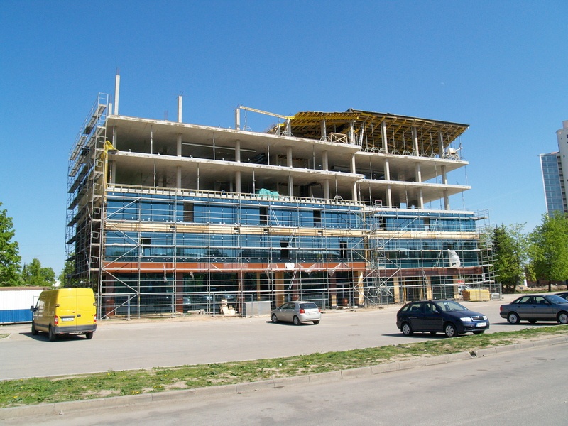 Foto, Tartu vaade, Luminori kontori ehitus. 2008