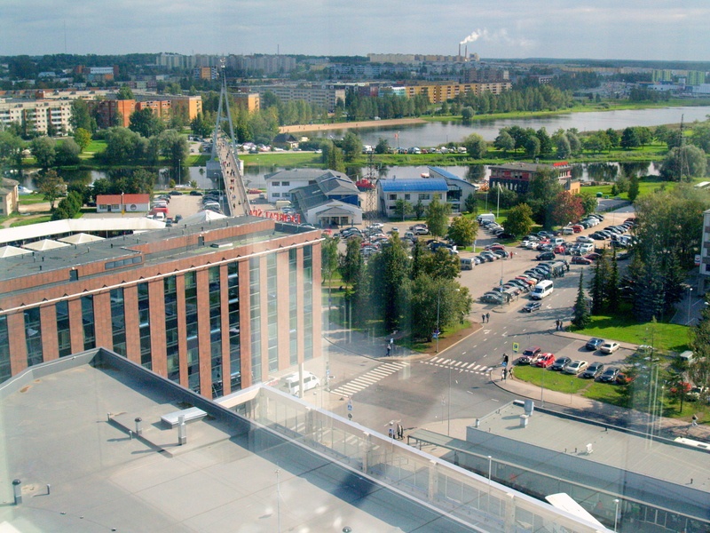 Foto, Tartu vaade, Hotell Dorpat. 2008