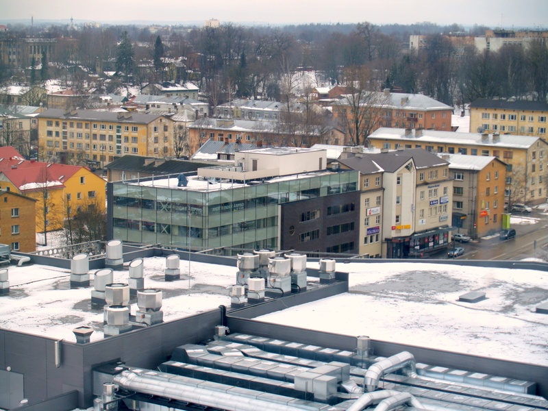 Foto, Swedbanki Tartu kontorihoone ehitus. 2009