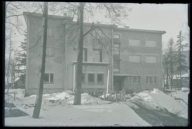 Klaasnegatiiv. Hotell "Park" (Vallikraavi t). Tartu, 1941.