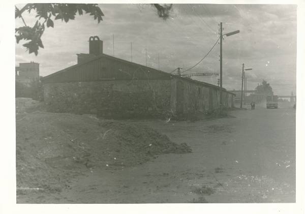 Tähtvere mõis. Masinarehi 1977a.