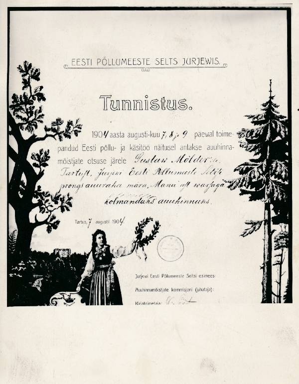 Fotokoopia. Jurjevi EPSi tunnistus RAKAs.