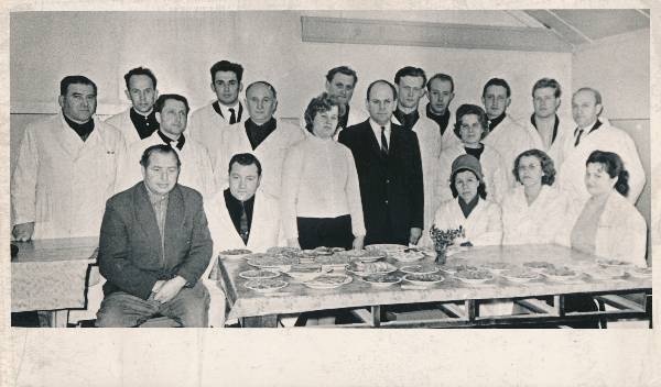 Vorstimeistrite kursusest osavõtjad 1964a.