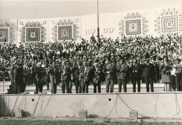 Juubelilaulupidu Tartus 1969a.