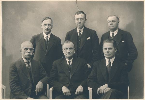 Eesti Üliõpilasseltsi eestseisus 1935a.