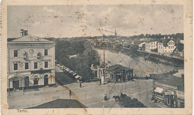 Postkaart. Tartu vaade. 1922.  duplicate photo
