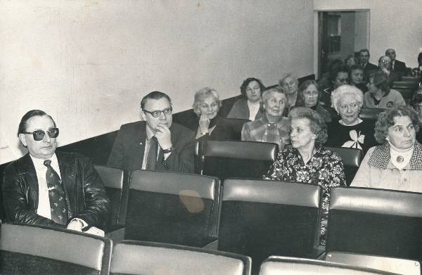 Tartu kodu-uurimispäev TÜ Teaduslikus Raamatukogus 1987a.