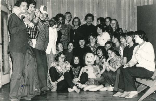 Grupipilt. Tartu X keskkool, 11B klass. 1979