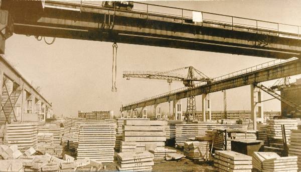 Tartu Elamuehituskombinaat (end. Tartu raudbetoontoodete tehas), ehitamine. 1979