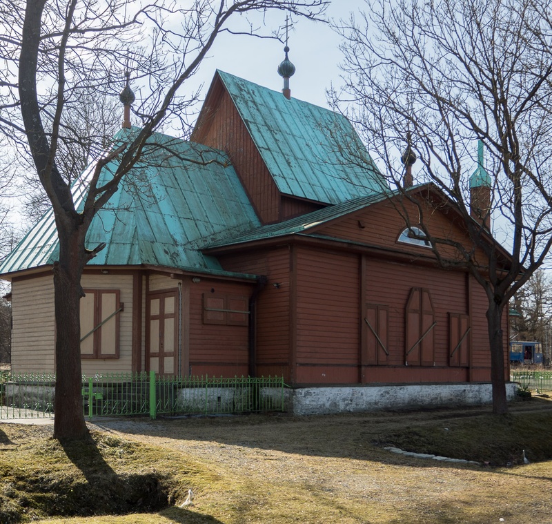 Nikolai Imetegija ap. Orthodox Church in Tallinn in Koplis. Architect Alexander Wladovsky rephoto