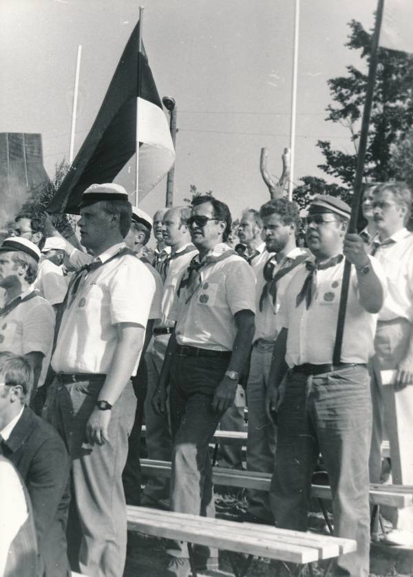 Gaudeamus X Vilniuses 1988a. Eesti meeskoor.