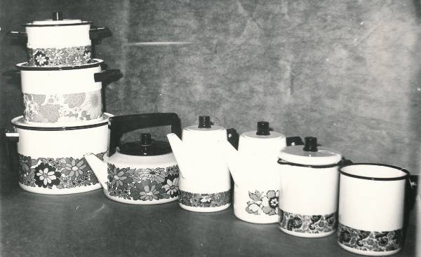 Tootmiskoondis Vasar, Tartu tsehh Almeta - toodangu näidised. 1979