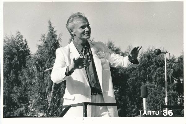 III Poistekooride laulupidu. Tartu, 06.1986.a.