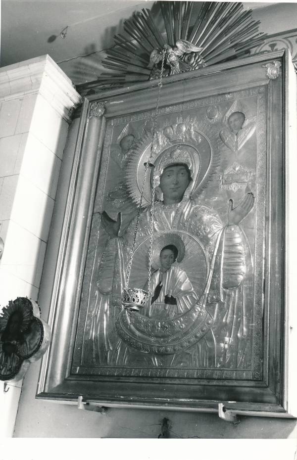 Tartu kirikutes leiduvad kultusesemed. Ikoon Uspenski õigeusu kirikus, Magasini tn 1. 1987.a.