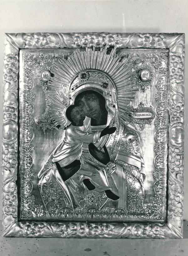 Tartu kirikutes leiduvad kultusesemed. Ikoon Uspenski õigeusu kirikus, Magasini tn 1. 1987.a.