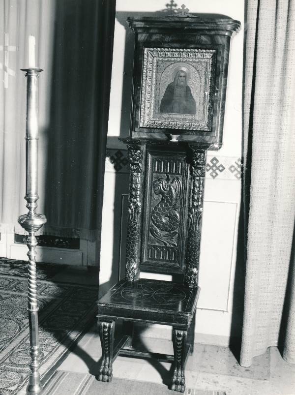 Tartu kirikutes leiduvad kultusesemed. Ikoon Uspenski õigeusu kirikus, Magasini tn 1. 1987.a.