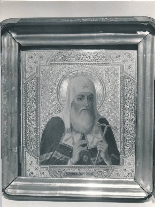 Tartu kirikutes leiduvad kultusesemed. Ikoon Uspenski õigeusu kirikus, Magasini tn 1. 1987.a.