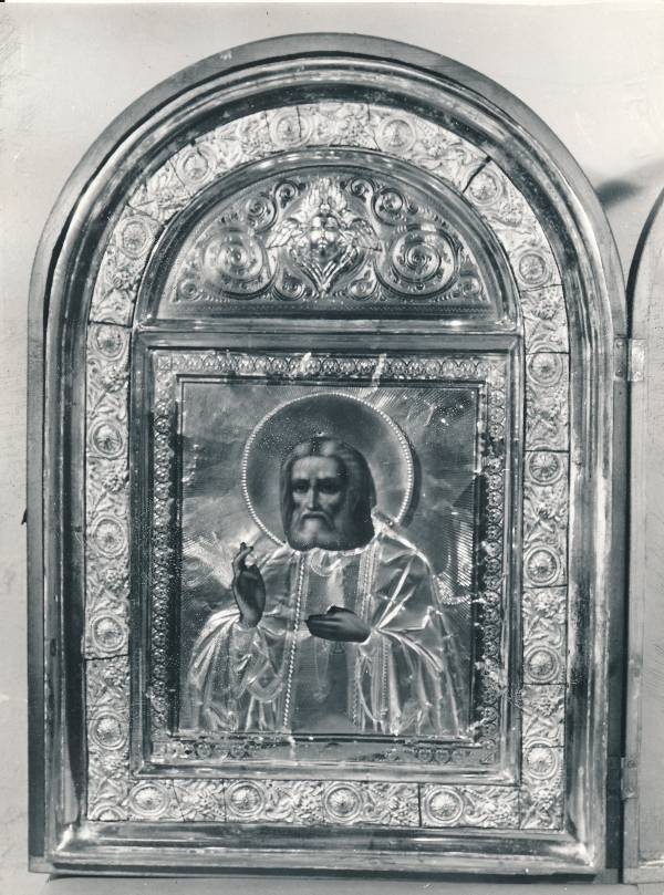 Tartu kirikutes leiduvad kultusesemed. Ikoon Uspenski õigeusu kirikus, Magasini tn 1. 1987.a.