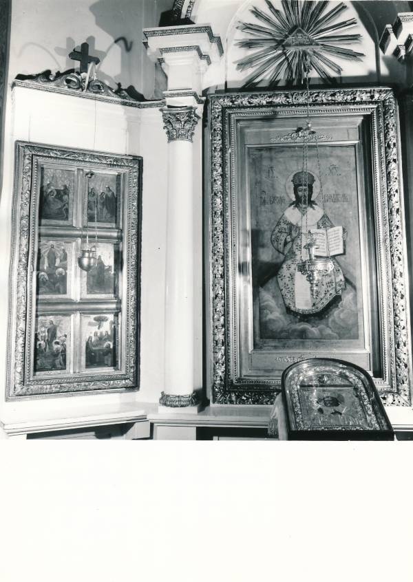 Tartu kirikutes leiduvad kultusesemed. Ikoonid Uspenski õigeusu kirikus, Magasini tn 1. 1987.a.