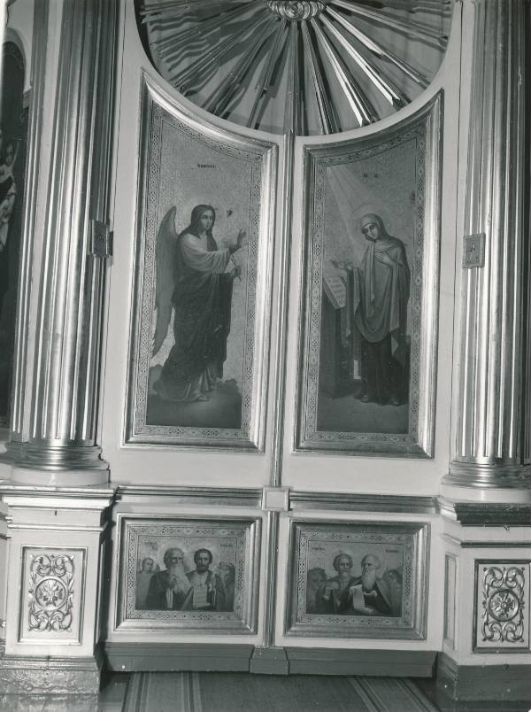 Tartu kirikutes leiduvad kultusesemed. Ikoonid Uspenski õigeusu kirikus, Magasini tn 1. 1987.a.