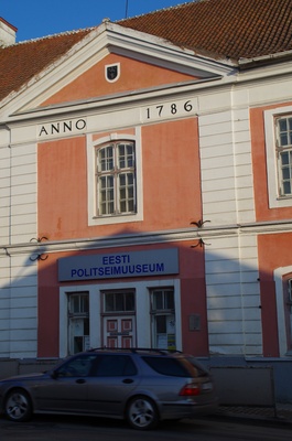 Rakvere Museum building rephoto