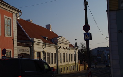 Start of Rakvere, Tallinn and Pika Street rephoto