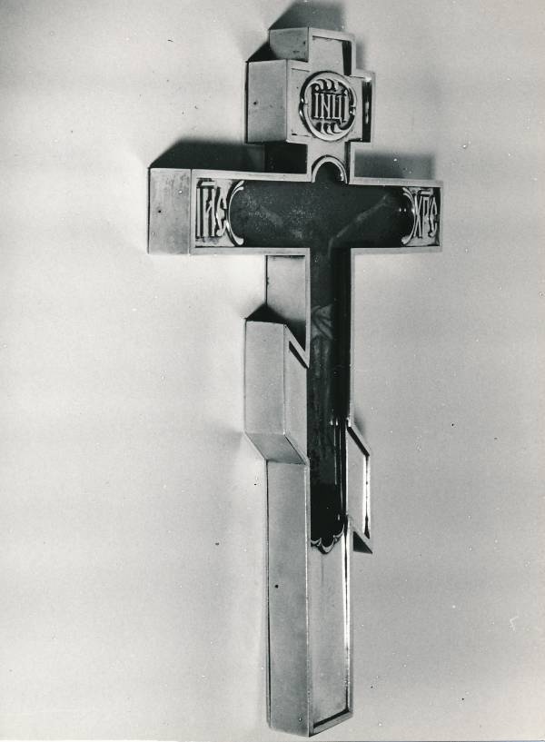Tartu kirikutes leiduvad kultusesemed. Rist Uspenski õigeusu kirikus, Magasini tn 1. 1987.a.